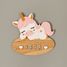 Placa de puerta personalizada Unicornio VI-PLP02 Vintiun 2