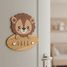 Placa de puerta personalizada León VI-PLP06 Vintiun 2