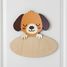 Placa de puerta personalizada Perro VI-PLP19 Vintiun 4