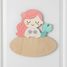 Placa de puerta personalizada Sirena VI-PLP24 Vintiun 4