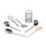 Utensilios de cocina de metal y madera BJ37041 Bigjigs Toys 3