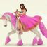 Figura princesa con lira en su caballo. PA39057-3650 Papo 2
