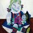 Maya con una muñeca de PICASSO W0601-1848 Puzzle Michèle Wilson 3