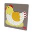 Puzzle huevo de gallina pollito GO53027-4036 Goula 3