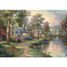 Puzzle de madera Pueblo a orillas del lago 1000 pzs S-59800 Schmidt Spiele 1