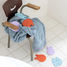 Medusas de baño antideslizantes - azul coral QU-173670 Quut 7