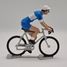 Figurita ciclista R Maillot azul y blanco FR-R11 Fonderie Roger 1