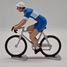 Figurita ciclista R Maillot azul y blanco FR-R11 Fonderie Roger 3