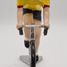 Figurilla ciclista R Maillot amarillo con ribetes negros FR-R12 Fonderie Roger 4