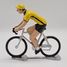 Figurilla ciclista R Maillot amarillo con ribetes negros FR-R12 Fonderie Roger 3