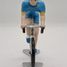 Figurita ciclista R Maillot azul FR-R14 Fonderie Roger 4