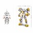 Robot PR Mecha 2en1 blanco amarillo SL-M38-B1276 Sluban 2