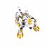 Robot PR Mecha 2en1 blanco amarillo SL-M38-B1276 Sluban 3