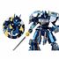 Robot PR Mecha 2en1 azul gris SL-M38-B1278 Sluban 4