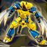 Robot Super PR Mecha amarillo azul SL-M38-B1298 Sluban 8