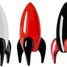 Cohete rojo y negro PL22214 Playsam 3