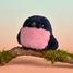 Peluche pájaro Petirrojo 15 cm HO3439 Histoire d'Ours 4
