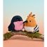 Peluche pájaro Petirrojo 15 cm HO3439 Histoire d'Ours 5