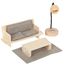 Set de muebles para casa de muñecas LE12818 Small Foot company 4
