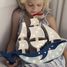 Nightlight Ship azul marino LL029-360 Little Lights 8
