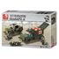 Army - Ambulancia militar 229 piezas SL-M38-B6000 Sluban 1