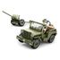Army WWII - Jeep con cañón antiaéreo SL-M38-B0853 Sluban 2