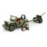Army WWII - Jeep con cañón antiaéreo SL-M38-B0853 Sluban 3
