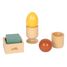Juego de clasificación Montessori con pelota, cubo y huevo LE12925 Small Foot company 2