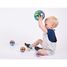 4 Bolas reflectantes multicolores TK-72221 TickiT 9