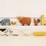 Juego de animales de madera para la granja TL8483-1 Tender Leaf Toys 3