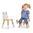 Silla infantil de madera Conejo de 30 x 30 x 47,5 cm TL8812 Tender Leaf Toys 2