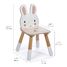 Silla infantil de madera Conejo de 30 x 30 x 47,5 cm TL8812 Tender Leaf Toys 5