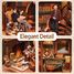 Book Nook Agencia de detectives Violín T-TQ117 Tonecheer 4