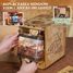 Book Nook Infinity Train Fantasía de vapor T-TQ442 Tonecheer 5