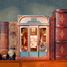 Book Nook Infinity Train Viajar por Europa T-TQ443 Tonecheer 2