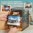 Book Nook Infinity Train Viajar por Europa T-TQ443 Tonecheer 5