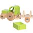 Tractor con remolque verde GK55838 Goki 4