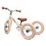 Bicicleta sin pedales 2 in 1 crema mate TBS-3-CRM-VIN Trybike 2