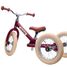 Bicicleta sin pedales 2 in 1 rojo mate TBS-3-REDM-VIN Trybike 2