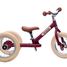 Bicicleta sin pedales 2 in 1 rojo mate TBS-3-REDM-VIN Trybike 3