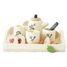 Juego de té y bandeja de madera TV281 Le Toy Van 1