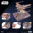 X-Wing de Luke Skywalker modelo mecánico U-70269 Ugears 3