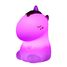 Luz nocturna Cosmo el unicornio rosa con purpurina LL-UNIPINKR Little L 5