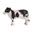 Figura vaca blanca y negra en madera WU-40600 Wudimals 1