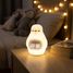 Luz nocturna y despertador Pingüino UL8173 Ulysse 2