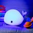 Luz nocturna Ballena Wilda azul LL-WHABLUER Little L 3