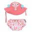 Camisa y gorro de caballito de mar (6-12M) EFK-122-010-023 Zoocchini 2