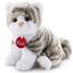 Peluche gato blanco y gris 20 cm TRU-20851 Trudi 1
