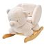 Juguete mecedor Teddy el oso crudo NA544078 Nattou 1