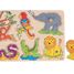 Puzzle de sonidos de animales del zoo GK57862 Goki 1